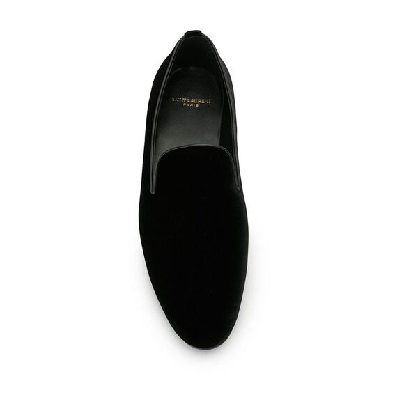 Velvet Smoking Slippers for Men - FW23 Collection - Picture 4 of 4